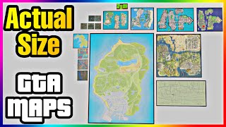 Evolution of Map Size in GTA Games | COMPARISON