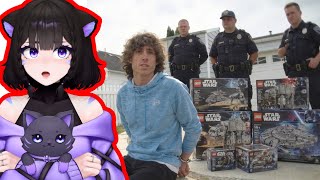 The LEGO SCANDAL is getting Dangerous. Youtuber gets ARRESTED part 2 | LadyDima Reacts