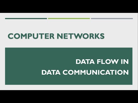 Computer Networks - Dataflow in Communication