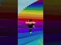 Roblox | Easy Obby | Gameplay | Over The Rainbow Stairs #roblox #robloxshorts #robloxtrend