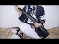 *ASMR*レーナのコスプレでスーパーライフル U10 シニア排莢音を楽しむ Gun Sound*声あり*