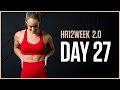 Leg Day Shred Workout // Day 27 HR12WEEK 2.0