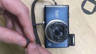 Canon Powershot sx200is lens cover fix