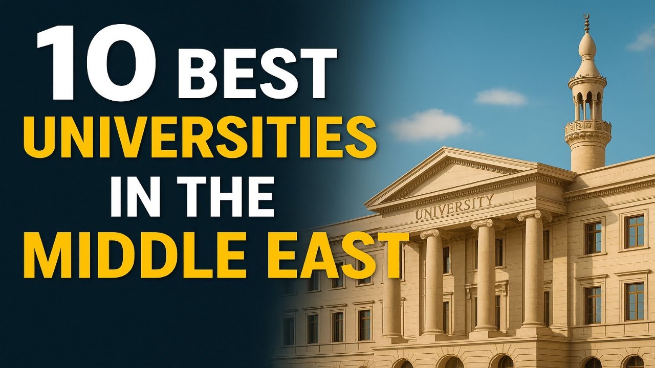 Top 10 Universities in the Middle East - Full Ranking - YouTube