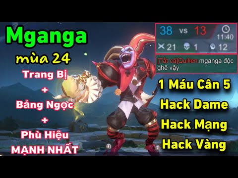 Video MGANGA mùa 24 || Trang Bị + Bảng Ngọc + Phù Hiệu Mới... - youtube