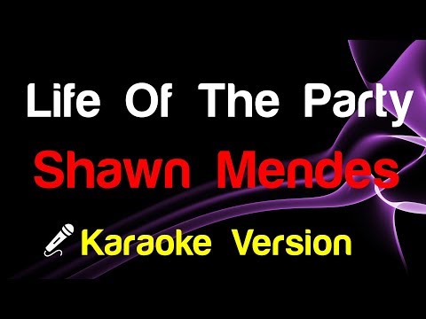 Video thumbnail for Shawn Mendes - Life Of The Party