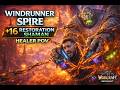 Windrunner Spire +16 Mythic Run | Restoration Shaman POV -12.0 Midngiht