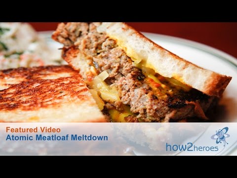 Atomic Meatloaf Sandwich