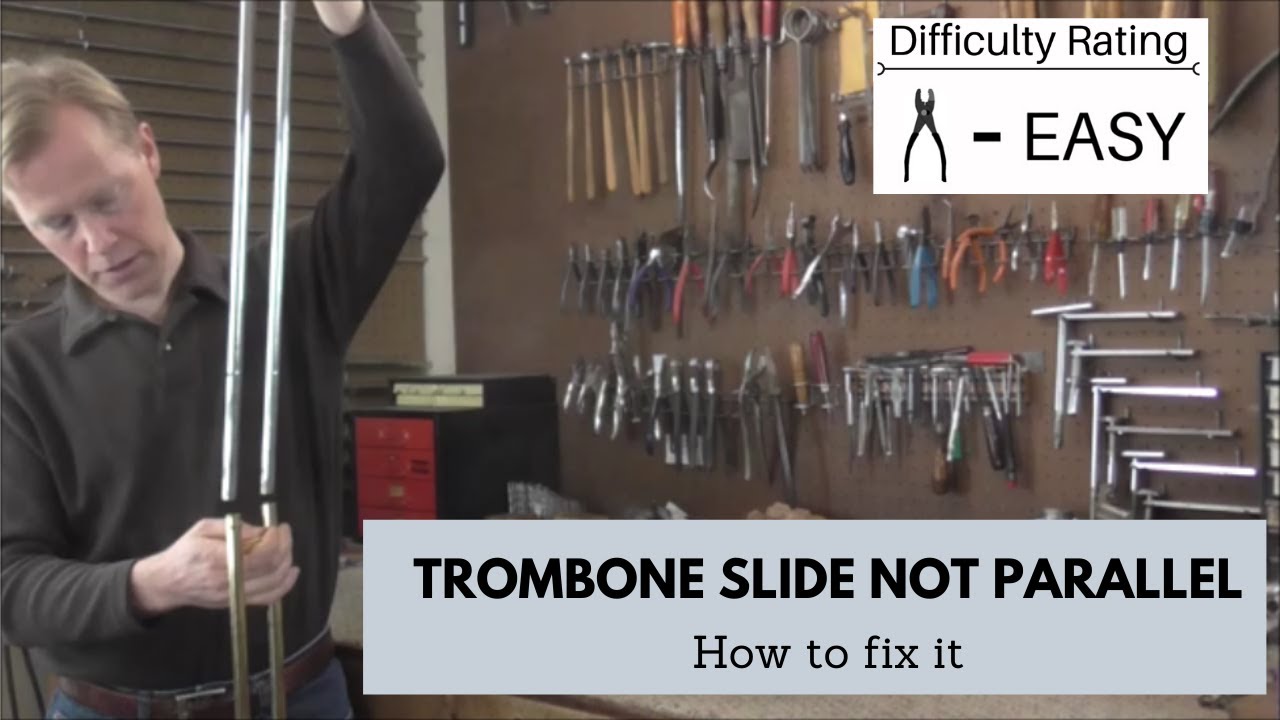 Trombone Slide Issues Slides Not Parallel YouTube