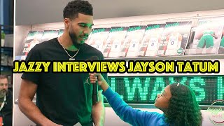 Jayson Tatum talks his inspirations, Kobe, family, & his new sneakers with Jordan Brand