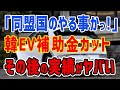 韓国製EVへの補助金カットの威力がヤバい!その後、米国販売が激減→崩壊中