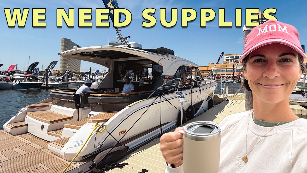 Finding Things For Our New Boat At Atlantic City Boat Show