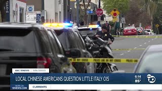 Local Chinese Americans raise questions following Little Italy officer-involved shooting
