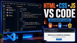 HTML, CSS & JavaScript Files Kaise Banaye | VS Code Tutorial for Beginners in Hindi