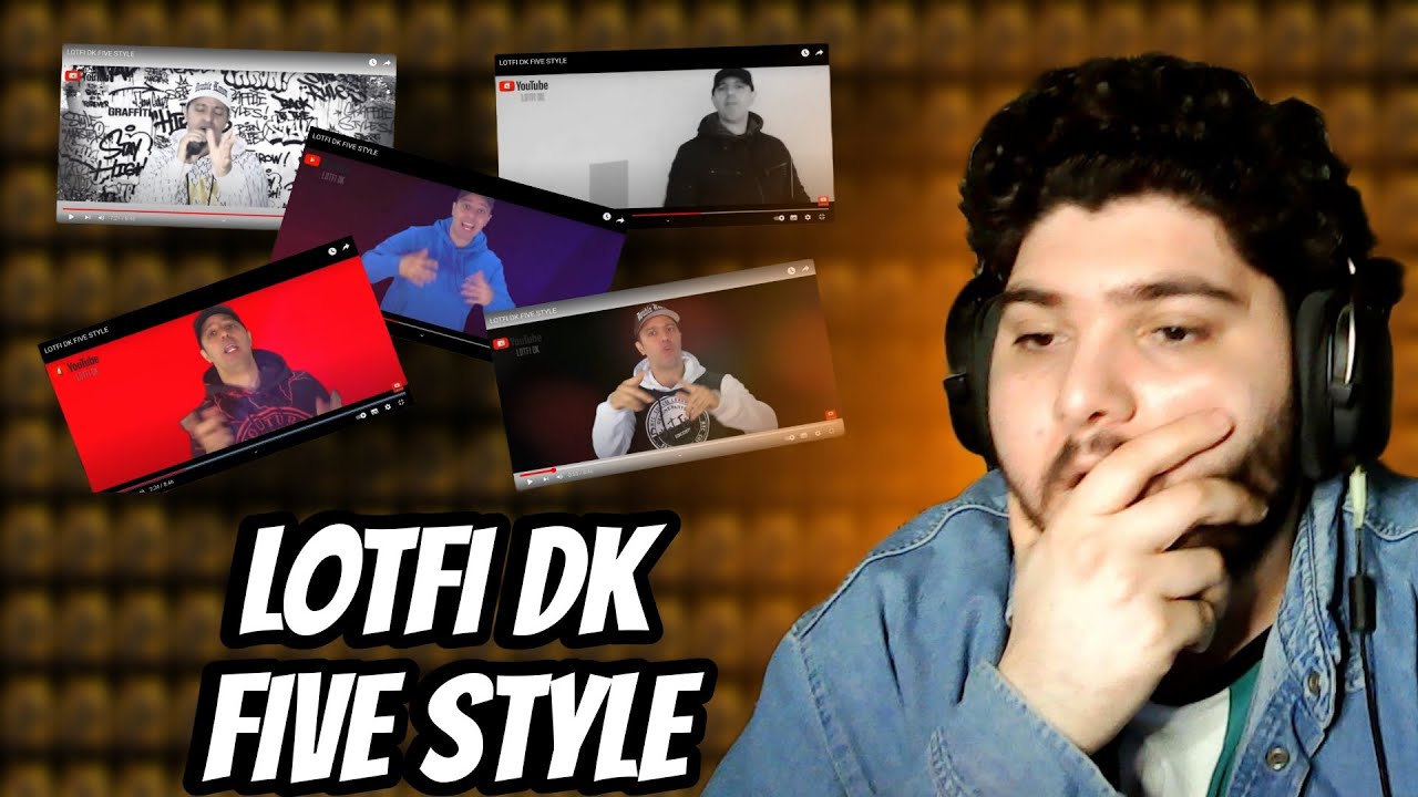 LOTFI DK -  FIVE STYLE  REACTION (دمرني) 😱🔥😱