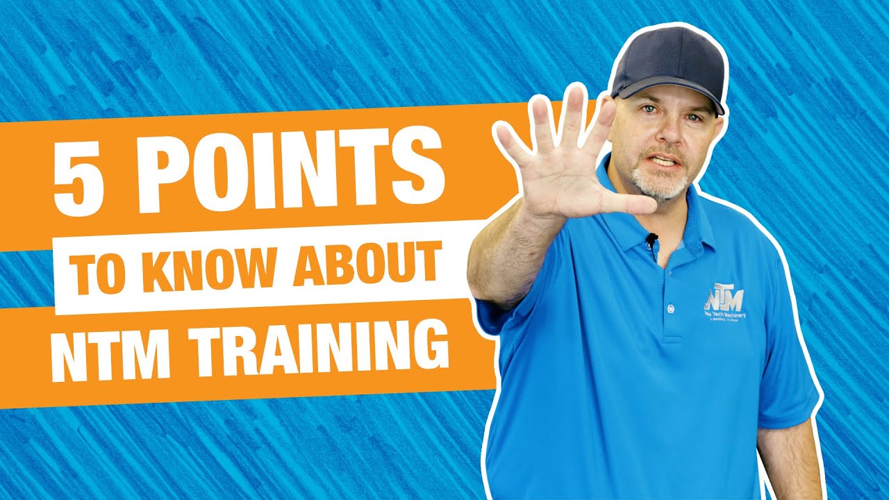 5 Points To Know About New Tech Machinery's In-House Training - YouTube