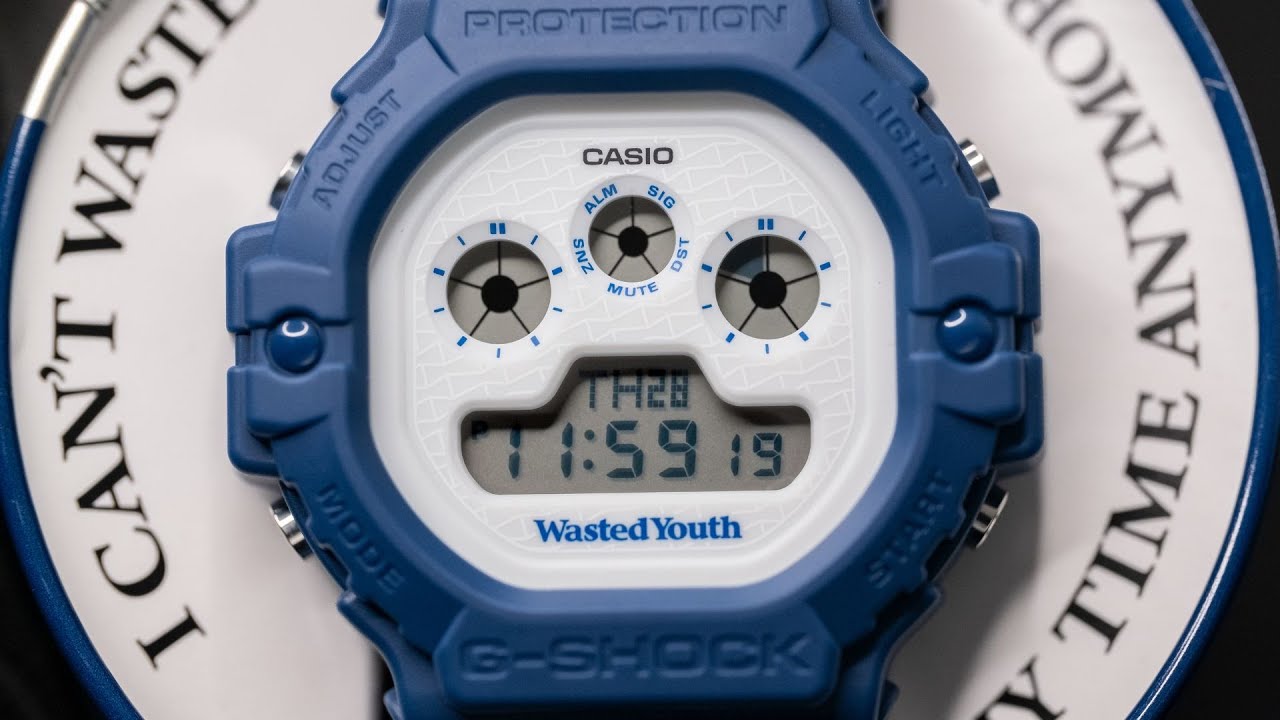 Casio G-Shock DW-5900WY-2ER Wasted Youth Collaboration Model