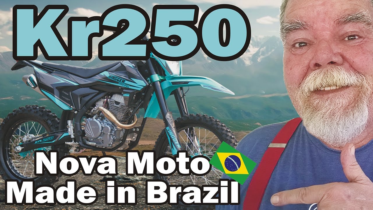 KR 250. NOVA MOTO MADE IN BRAZIL 
