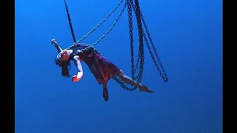 'Weight, What?' Aerial dance on flyweight chains, ...