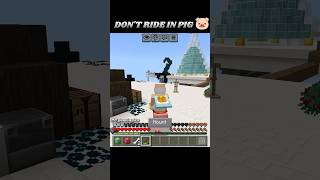 Why You Shouldn't Ride Pigs In Minecraft