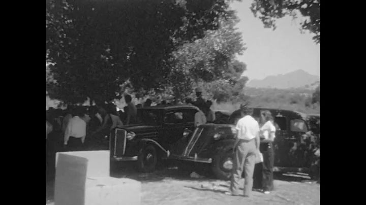Elder Joseph F. Merrill at Mormon Battalion Monume...