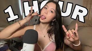 Asmr 1 Hour Of Spit Painting Personal Attention And Wet Mouth Sounds Looped