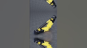 Piston Rig Study in Blender #blender #3ddesign #robot #3dmodel