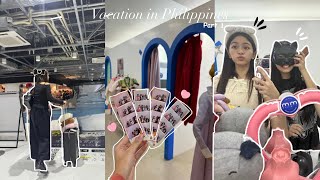 Vacation in Philippines part 1 (flying to manila, samgyupsal, photobooth, hanbok, grwm) | Vlog 010