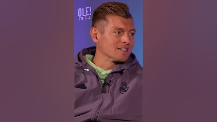 Toni Kroos at the Center of a Scandal