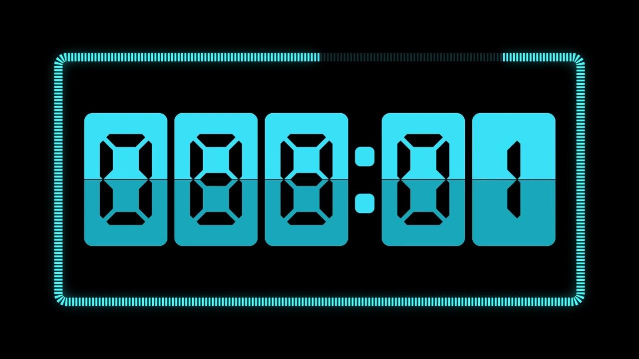 100 minutes Countdown Timer flip clock YouTube