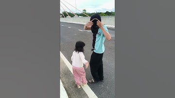 Hai cha con cài tóc giả dễ thương #toccainuadau