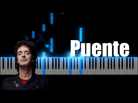 Puente -Gustavo Cerati - (Piano Tutorial)  [Version Facil- Easy Version]  Free Sheet - Gustavo Cerati