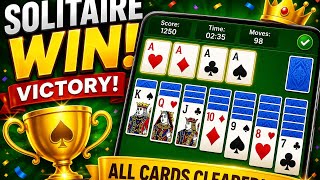 I Beat Solitaire After So Many Tries!