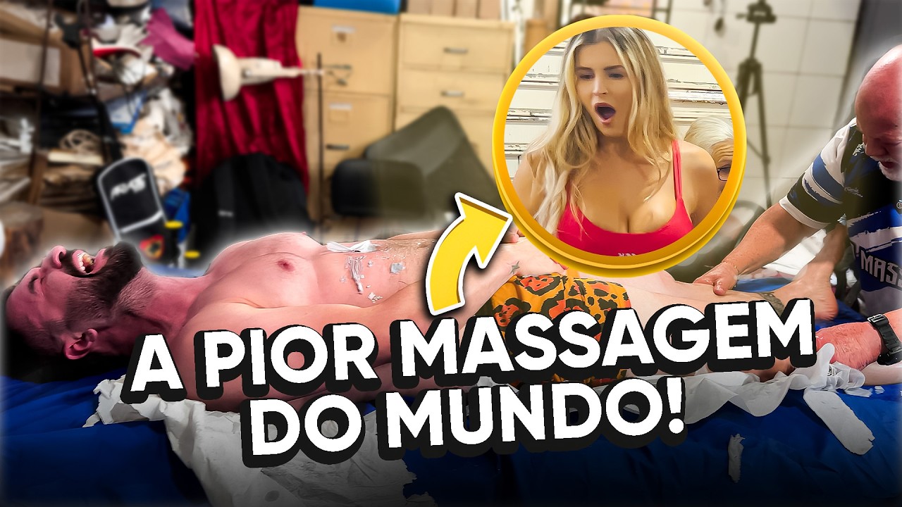 XAXA E SEUS AMIGOS NA PIOR MASSAGEM DO MUNDO