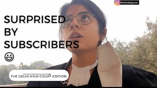 A usual day at the High Court of Delhi...#lawyer #vlog