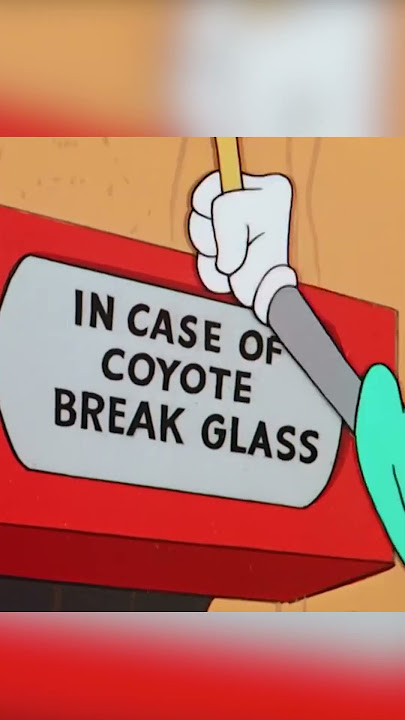 Coyote Disposal System 🗑️ #LooneyTunes #ClassicCartoons #shorts | Watch more on Cartoonito Africa