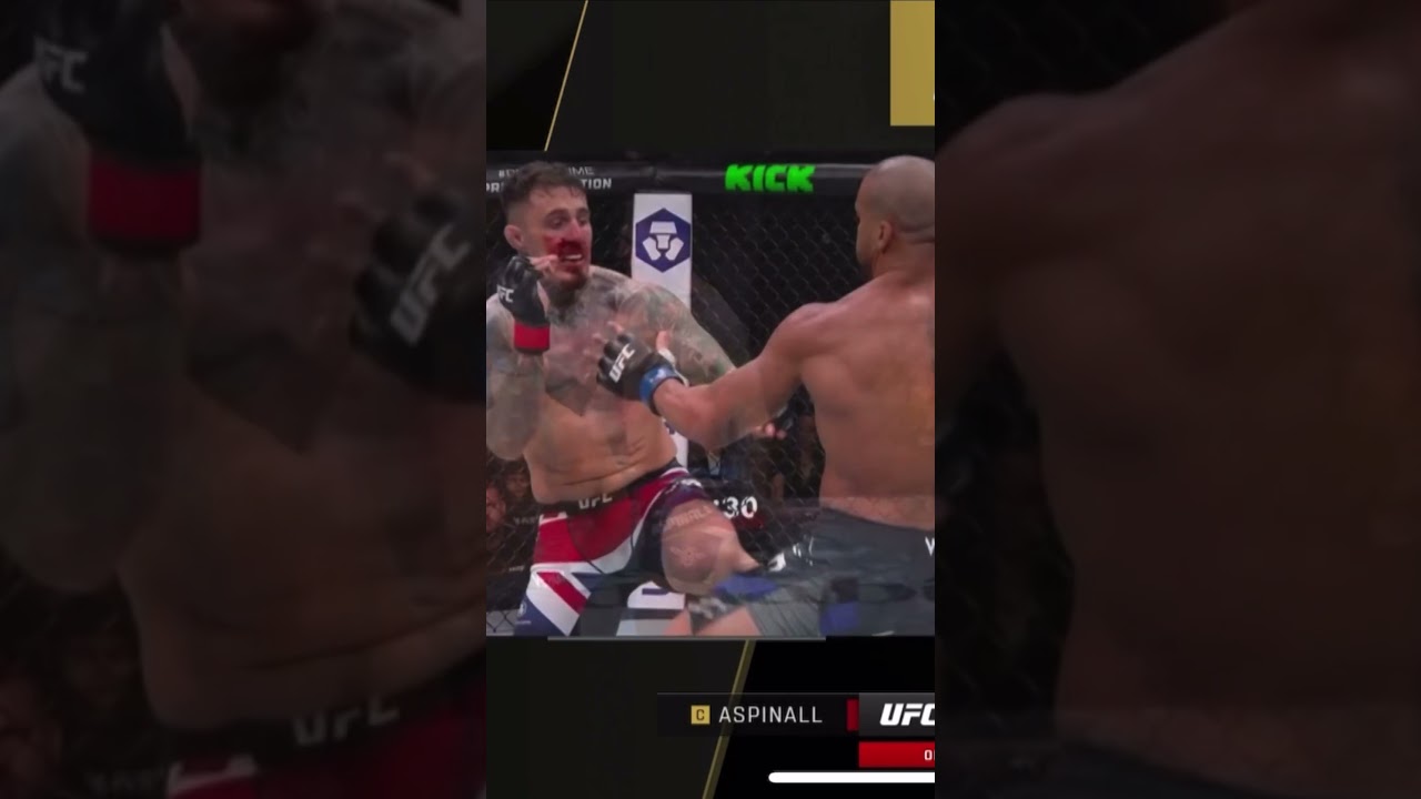 NO CONTEST BETWEEN TOM ASPINAL AND CYRIL GANE EYE POKE 