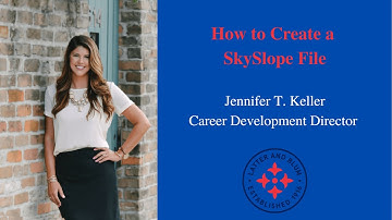 How to Create a SkySlope File