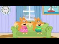 Fox Family adventures with patrol mission Сartoon for kids #745