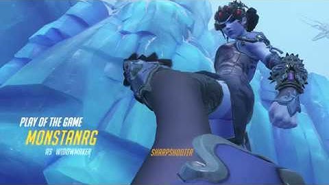 [ PC ] Overwatch Mystery Duel Ecopoint Antarctica Widowmaker Play of the Game instant One-Shot