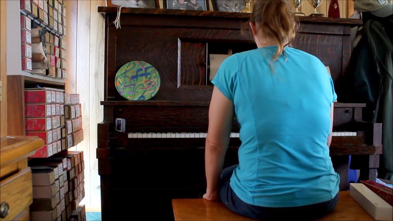 five foot two eyes of blue ukulele Player Piano Roll: Q-201 Five Foot Two Eyes of Blue