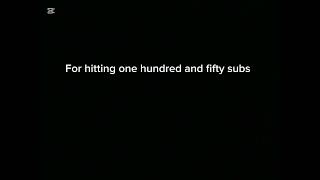 Live streaming on Saturday for hitting 150 SUBS!!!