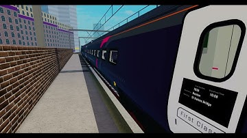 Express 11 Coach Class 390 Departs Stepford Central for Benton