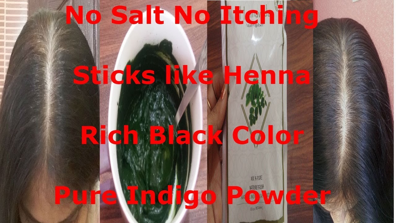 Hennaveda Natural Indigo Powder Review Turn White Hair to