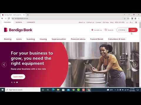 Bendigo Bank | How to Login Online Banking | Sign In e-Banking Bendigo Bank