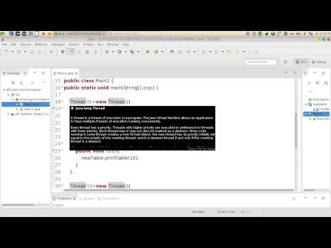 154 Java  advanced Static synchronization التزامن الثابت