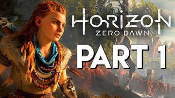 HORIZON ZERO DAWN PC   Gameplay Walkthrough Part 1 No Commentary 60FPS ULTRA HD MAX SETTINGS