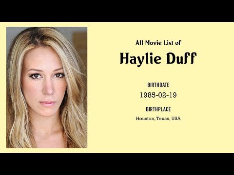 Video: Haley Duff's geselecteerde filmografie