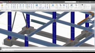 getlinkyoutube.com-02 - Creating floor steel members with Autodesk Advance Steel