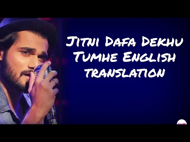 Jitni Dafa Dekhu Tumhe - Lyrics with English translation||Paramanu||Yasser Desai||Jeet Ganguli|| class=